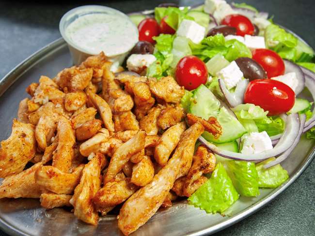 Chicken Greek Salad