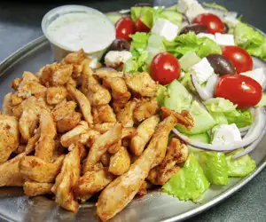 Chicken Greek Salad 